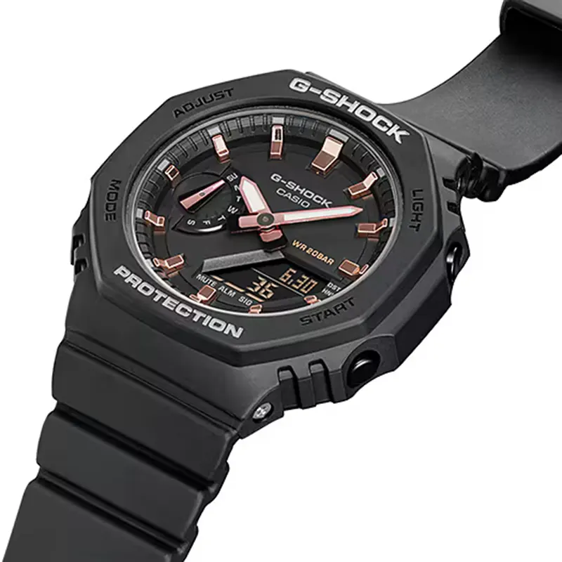 Casio G-Shock Black Dial Resin Men's Watch- GMA-S2100-1A